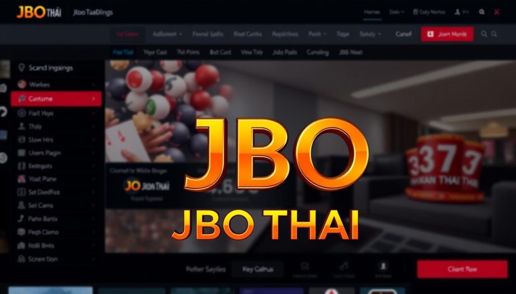 ระบบครบวงจร JBO Thai